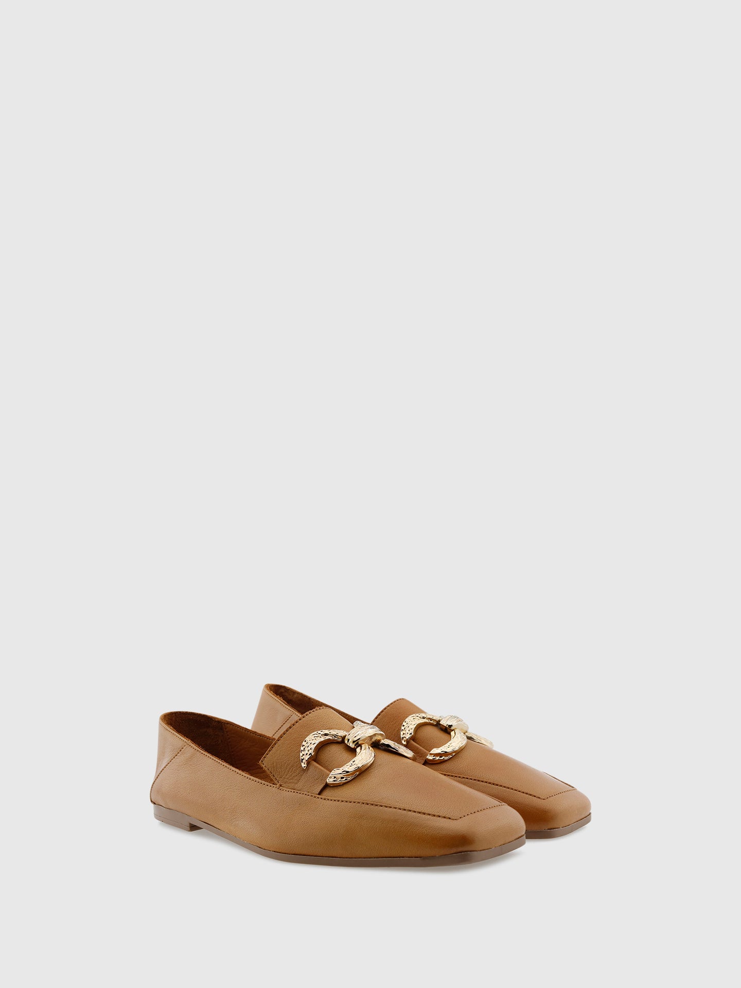 PARODI SHOES Sabrinas com Apliques em Camel